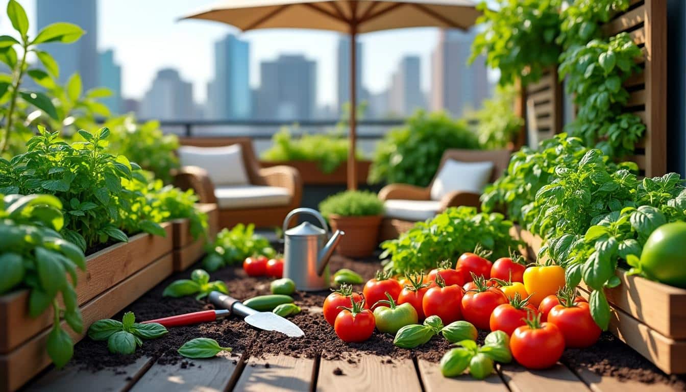 découvrez nos conseils pratiques pour créer un potager sur votre balcon ou terrasse, même avec peu d'espace. cultivez vos légumes frais facilement chez vous !