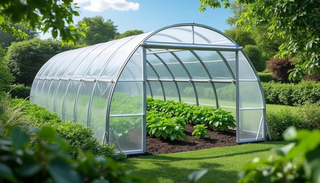 découvrez comment choisir une serre tunnel comme un pro : conseils sur les dimensions, le type de bâche et la résistance au vent pour une culture optimisée.