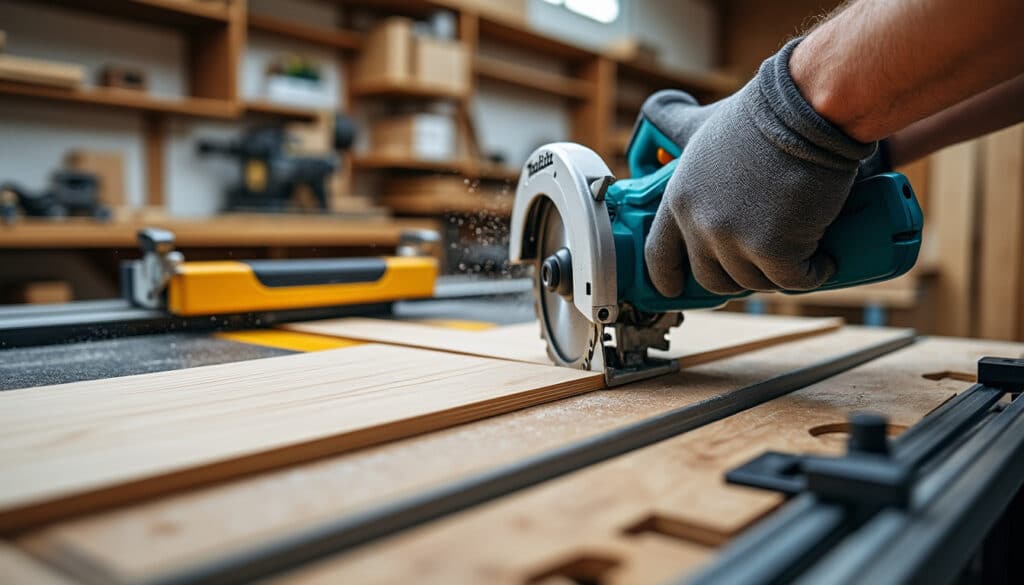 découvrez la puissance de la combinaison makita et festool pour des découpes précises et nettes sur bois et stratifié, alliant performance et qualité professionnelle.